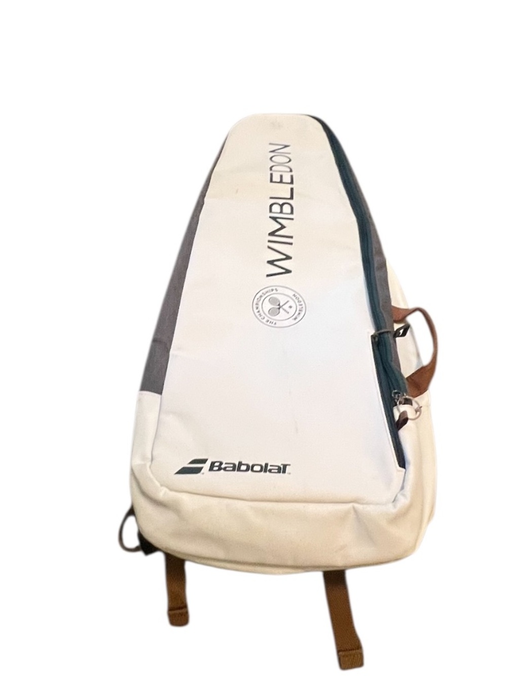 Babolat Pure Wimbledon Tennis Backpack (White/Grey)